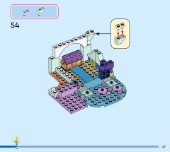 LEGO 43215 instructions page 57 – build guide