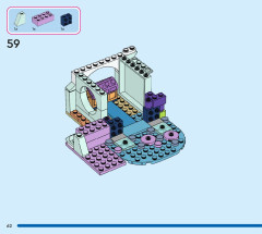 LEGO 43215 instructions page 62 – build guide