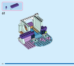 LEGO 43215 instructions page 64 – build guide