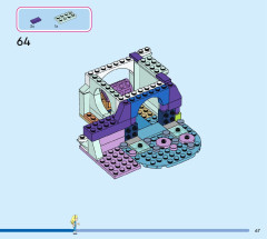 LEGO 43215 instructions page 67 – build guide