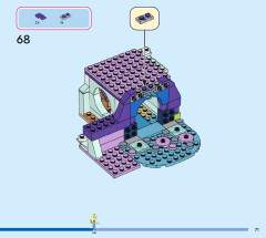 LEGO 43215 instructions page 71 – build guide