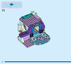 LEGO 43215 instructions page 74 – build guide
