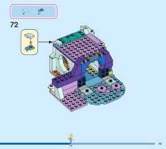 LEGO 43215 instructions page 75 – build guide