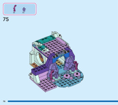 LEGO 43215 instructions page 78 – build guide