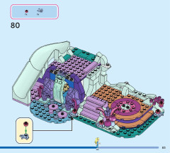 LEGO 43215 instructions page 83 – build guide