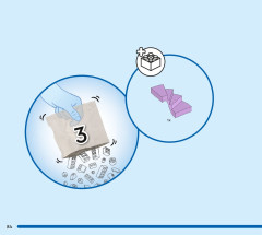 LEGO 43215 instructions page 84 – build guide