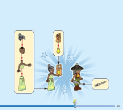 LEGO 43215 instructions page 85 – build guide