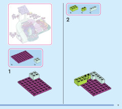LEGO 43215 instructions page 9 – build guide