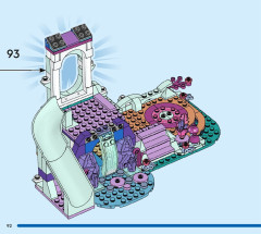 LEGO 43215 instructions page 92 – build guide
