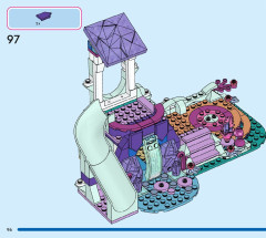 LEGO 43215 instructions page 96 – build guide