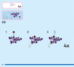 LEGO 43215 instructions page 98 – build guide