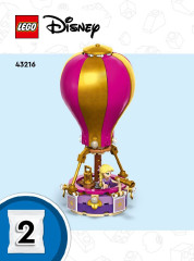 LEGO 43216 instructions page 1 – build guide