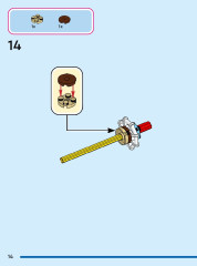 LEGO 43216 instructions page 14 – build guide