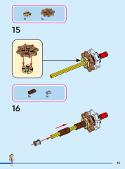 LEGO 43216 instructions page 15 – build guide
