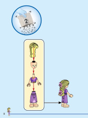 LEGO 43216 instructions page 2 – build guide