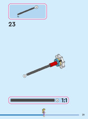 LEGO 43216 instructions page 21 – build guide