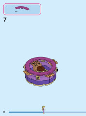 LEGO 43216 instructions page 8 – build guide