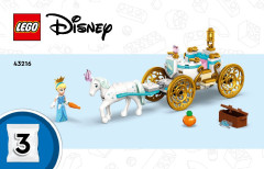 LEGO 43216 instructions page 1 – build guide