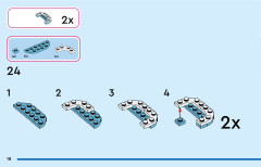 LEGO 43216 instructions page 18 – build guide