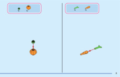 LEGO 43216 instructions page 3 – build guide