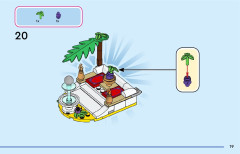 LEGO 43216 instructions page 19 – build guide