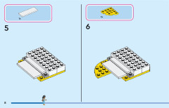 LEGO 43216 instructions page 8 – build guide