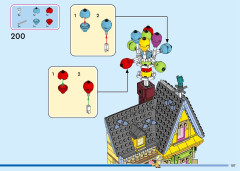 LEGO 43217 instructions page 107 – build guide