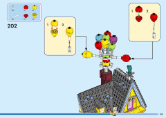 LEGO 43217 instructions page 109 – build guide