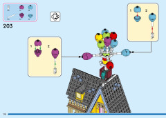 LEGO 43217 instructions page 110 – build guide