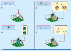 LEGO 43217 instructions page 122 – build guide