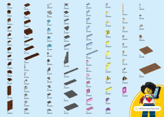 LEGO 43217 instructions page 131 – build guide