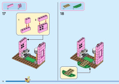 LEGO 43217 instructions page 18 – build guide
