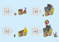 LEGO 43217 instructions page 5 – build guide