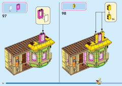 LEGO 43217 instructions page 56 – build guide