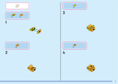 LEGO 43217 instructions page 7 – build guide