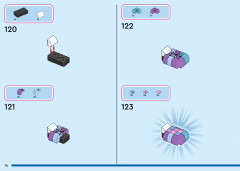 LEGO 43217 instructions page 70 – build guide