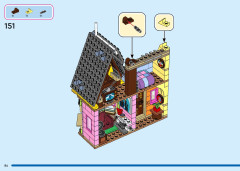 LEGO 43217 instructions page 84 – build guide