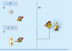LEGO 43217 instructions page 9 – build guide