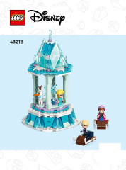 LEGO 43218 instructions page 1 – build guide