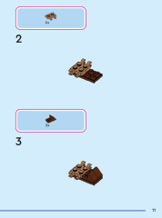LEGO 43218 instructions page 11 – build guide