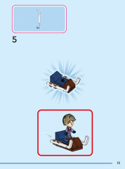 LEGO 43218 instructions page 13 – build guide