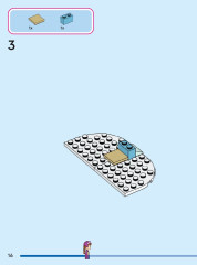 LEGO 43218 instructions page 16 – build guide