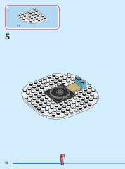 LEGO 43218 instructions page 18 – build guide