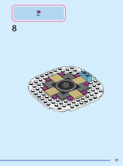 LEGO 43218 instructions page 21 – build guide