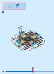 LEGO 43218 instructions page 22 – build guide