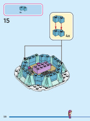 LEGO 43218 instructions page 28 – build guide