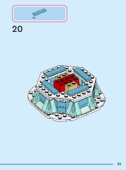 LEGO 43218 instructions page 33 – build guide