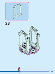 LEGO 43218 instructions page 43 – build guide
