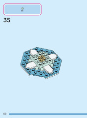 LEGO 43218 instructions page 50 – build guide