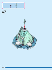 LEGO 43218 instructions page 62 – build guide